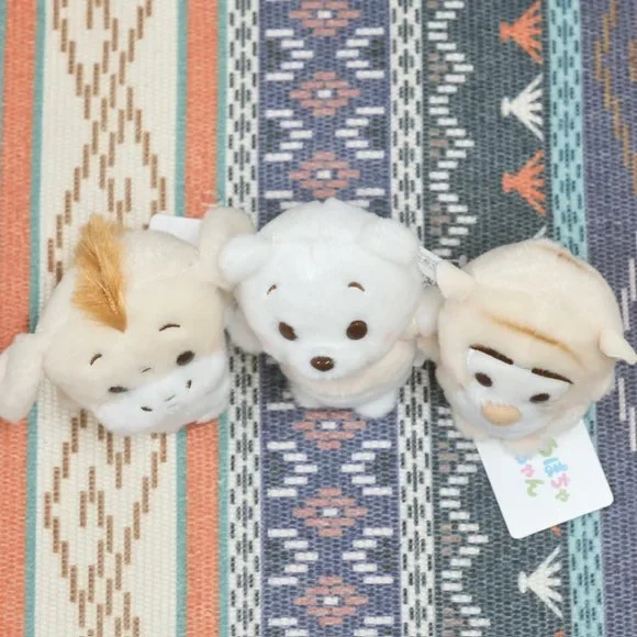 Japan Disney Urupocha-Chan White Pooh Series Tigger Eeyore Pooh Set US Seller - Picture 3 of 4